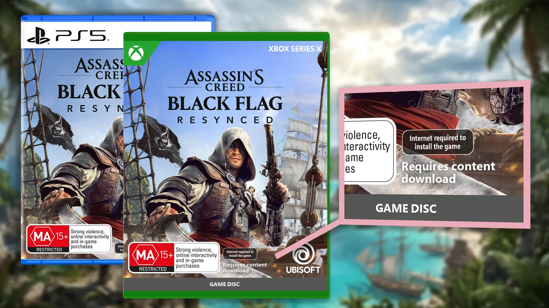 Assassin's Creed Black Flag Resynced cover art