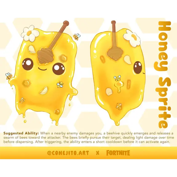 fortnite honey sprite