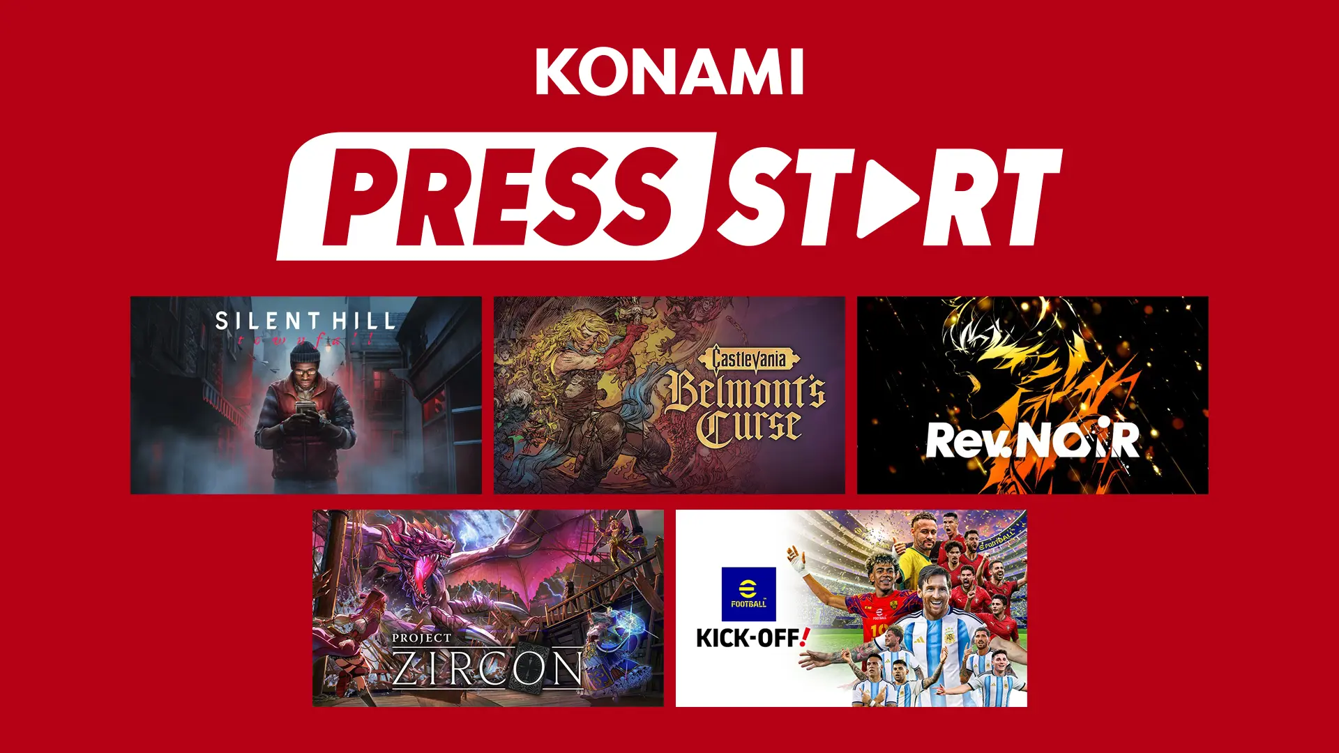 Konami Press Start