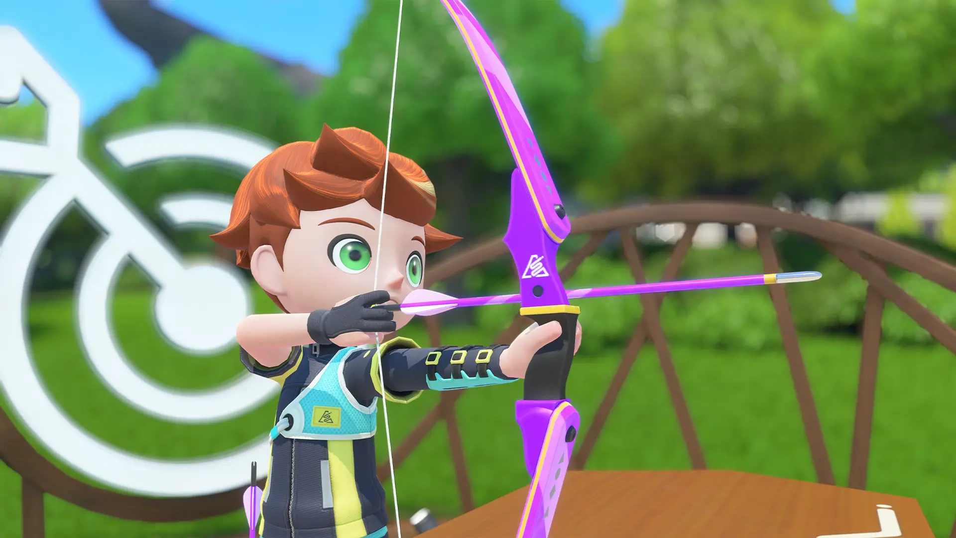 Nintendo Switch Sports Resort preview archery